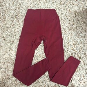Buffbunny Burgundy Leggings